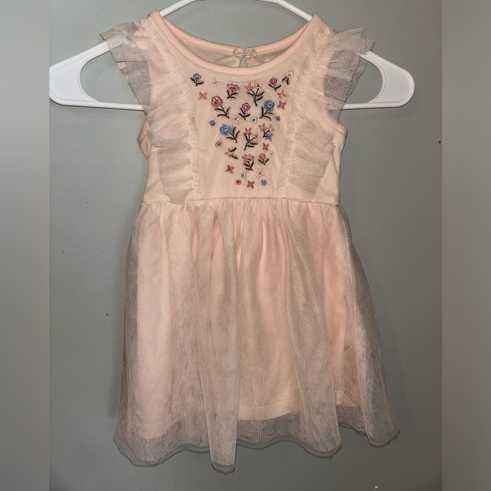 2T light pink dress